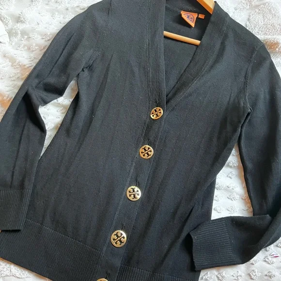 Tory Burch Black Sweater Size XS - Picture 3 of 10